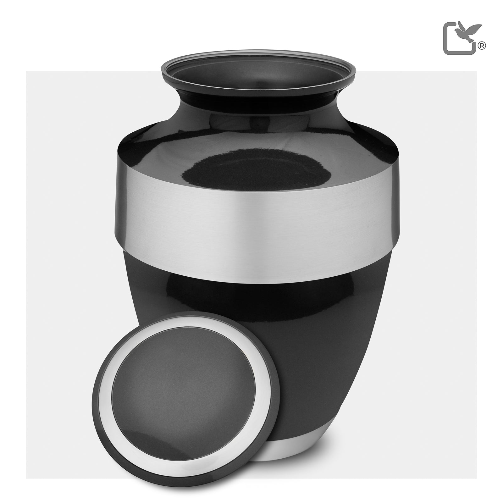 A261 Espana Standard Adult Urn Midnight & Bru Pewter
