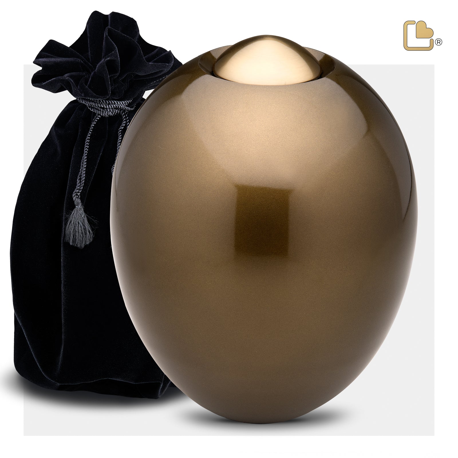 A511 Adore Standard Adult Urn Bronze & Bru Gold