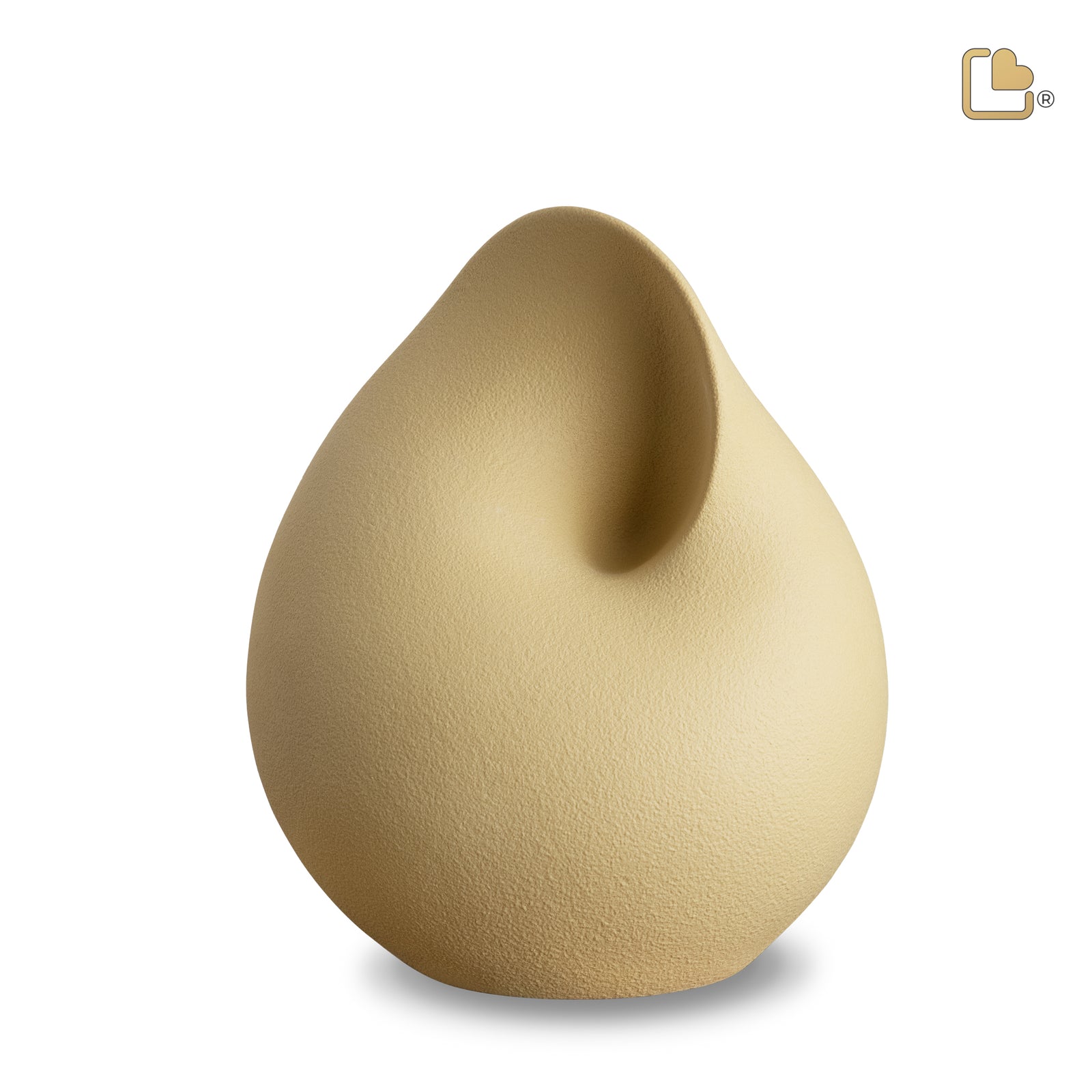 CA161 Soulful Shell Standard Adult Urn Yellow
