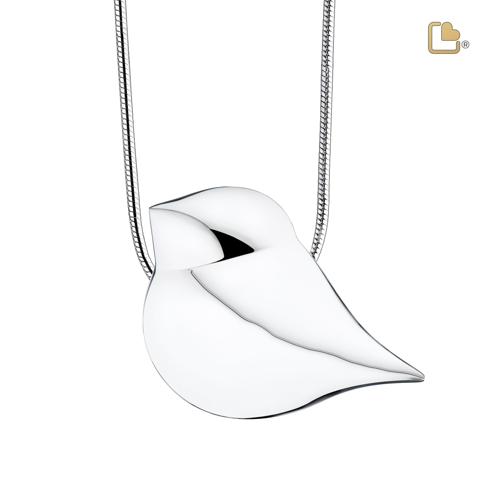 PD1280 SoulBird Ashes Pendant Pol Silver