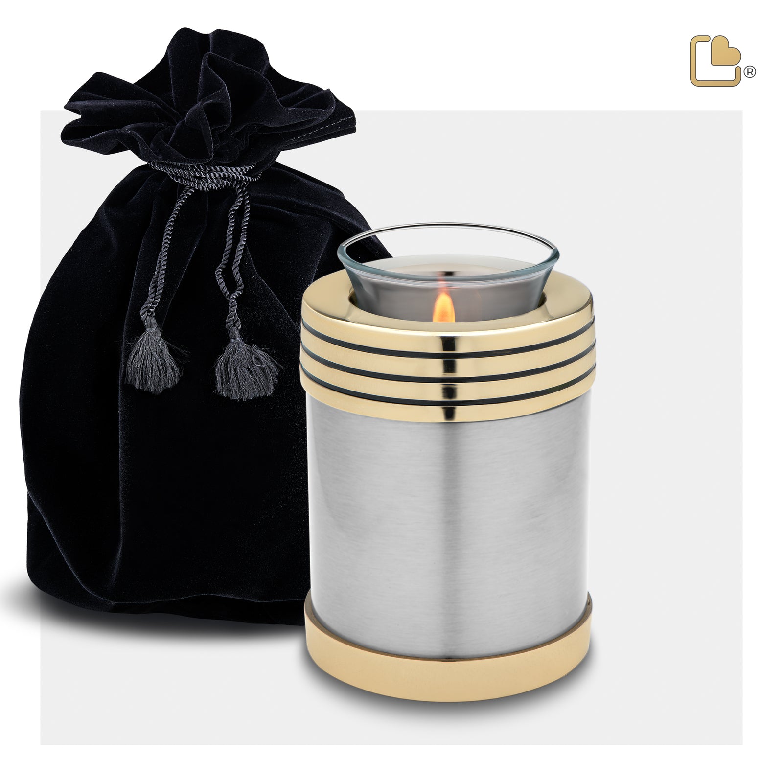 T665 Tealight Urn Bru Pewter