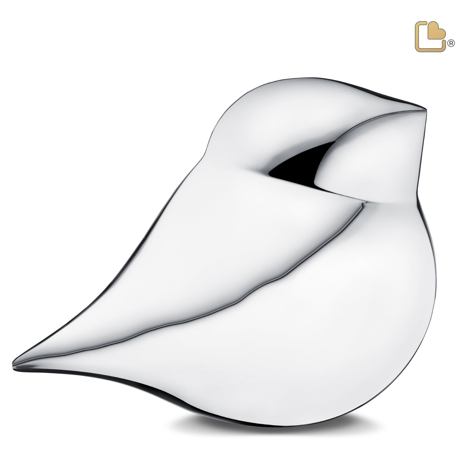 A562   SoulBird Male Standard Adult Urn Pol Silver