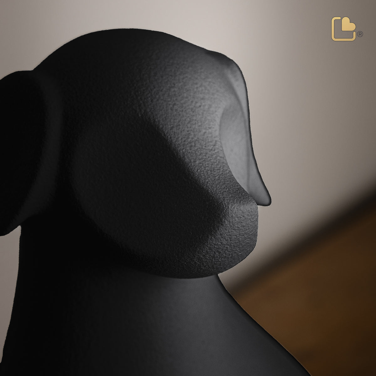 CP191   Dog Pet Urn Onyx