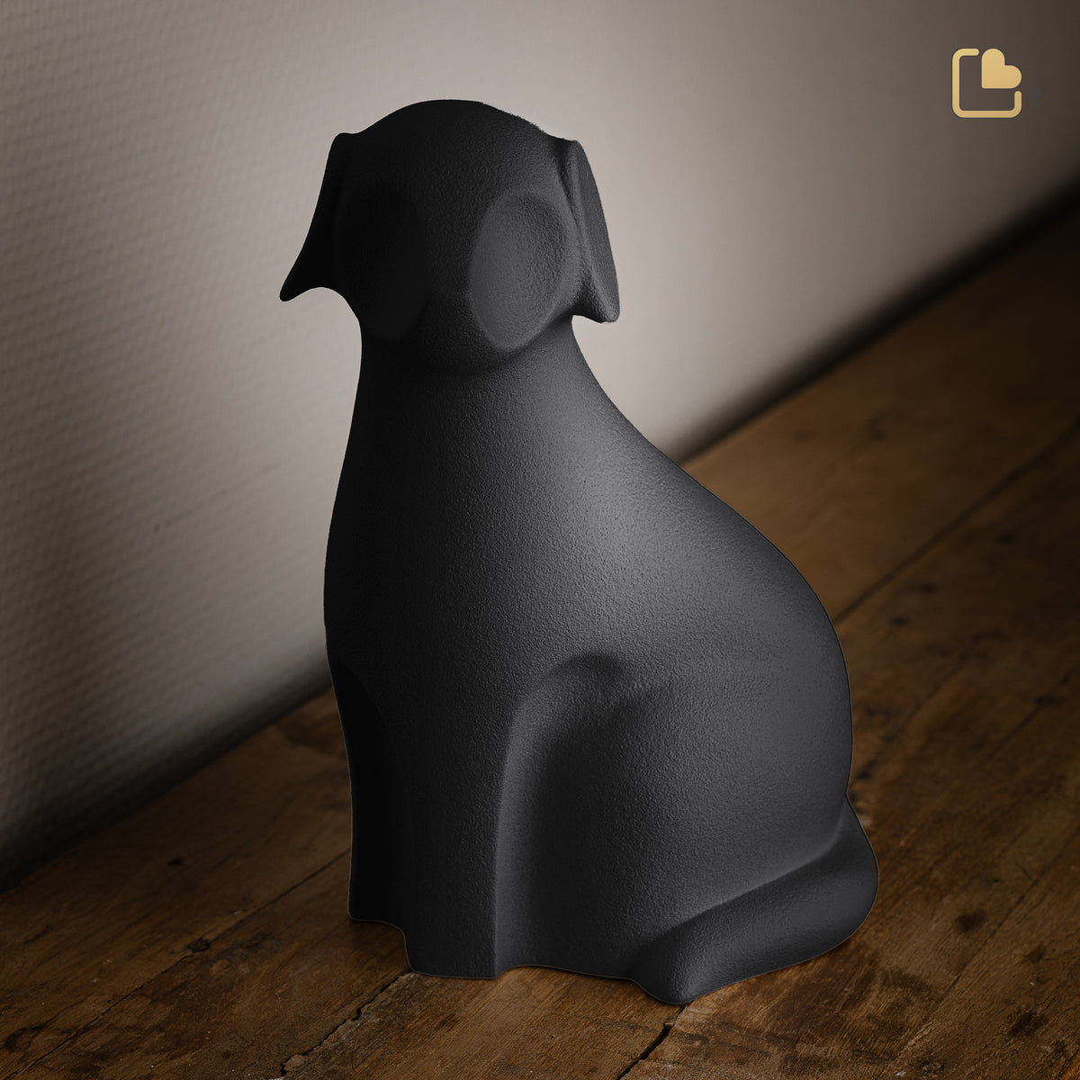 CP191   Dog Pet Urn Onyx