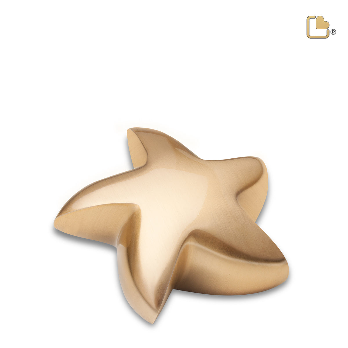 K620   Angelic Star Keepsake Urn Bru Gold