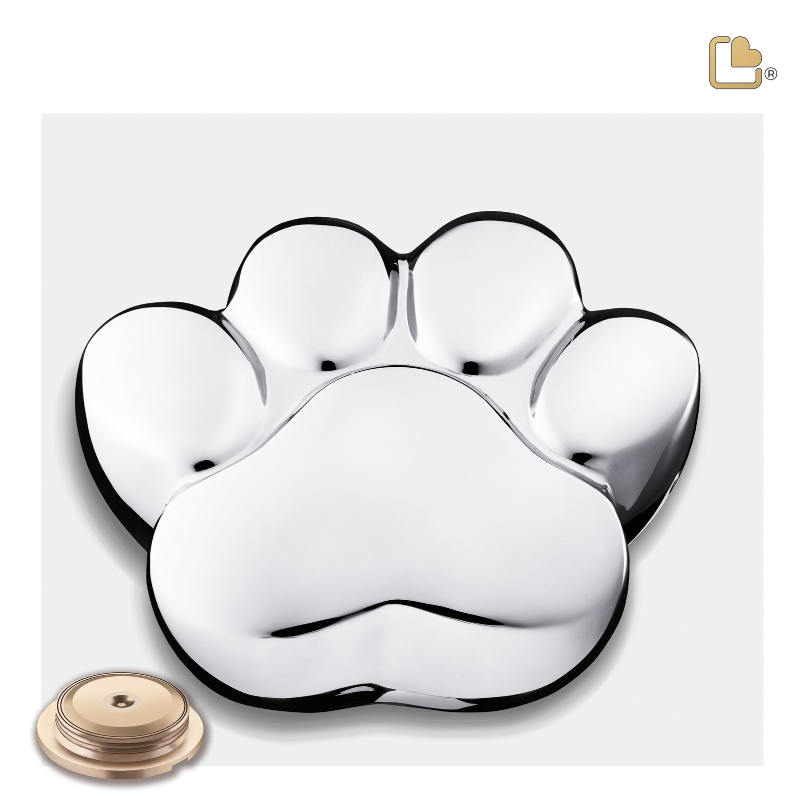 P670L   LovePaw Large Pet  Pol Silver