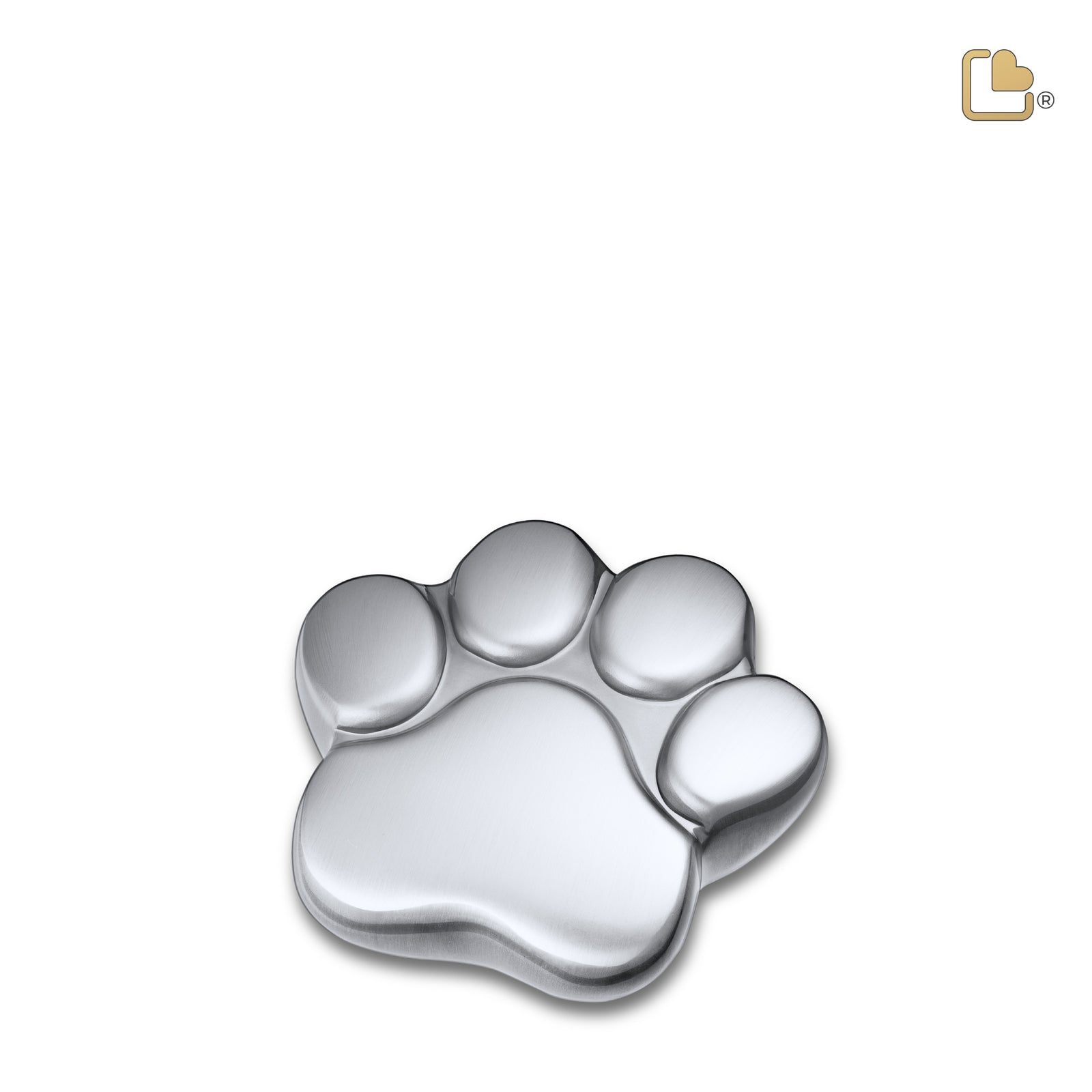 P672K   LovePaw Pet Keepsake Urn Bru Pewter